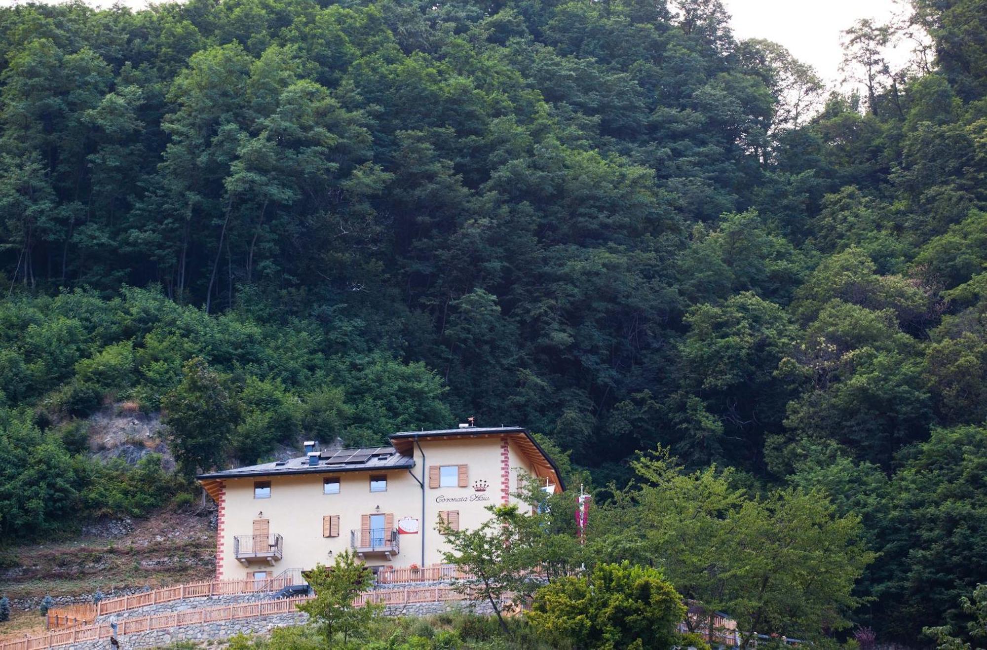 Coronata Haus Roncegno Bagian luar foto
